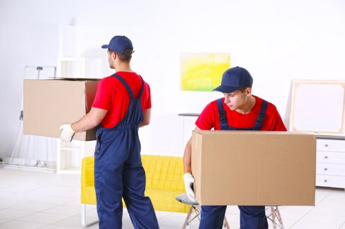 Removal team planning a house move in Richmond upon Thames