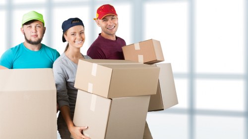 Commercial moving team planning an office relocation in Richmond upon Thames