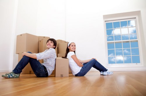 Packing and loading support for a house move in Richmond upon Thames