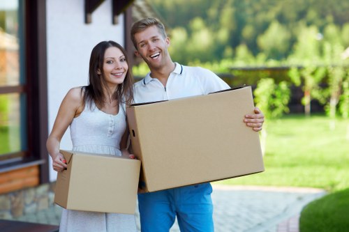 Local removals vehicle serving homes in Richmond upon Thames